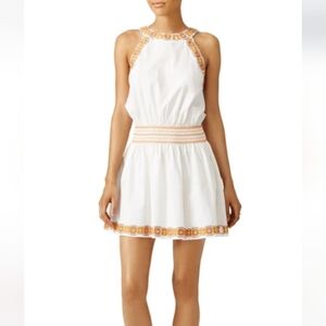 Tory Burch Bridgette Embroidered Dress L